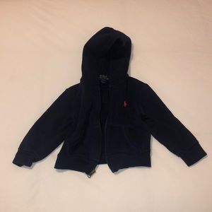 Ralph Lauren- Toddler Zip Up Sweater (BOYS)